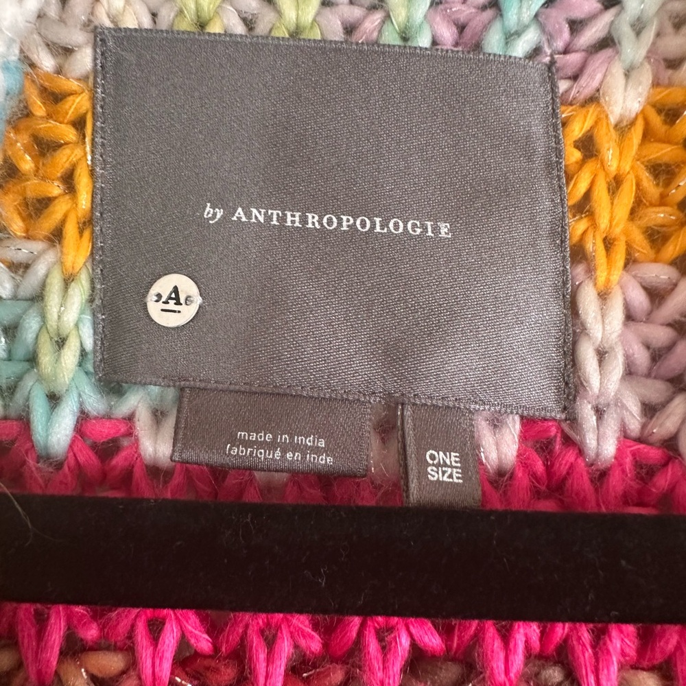 Anthropologie Rainbow Duster Cardigan One Size - Picture 6 of 12